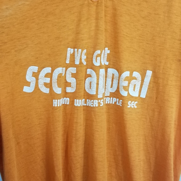 I've Got Sec's Appeal Orange Burner Tee Shirt - Picture 3 of 5